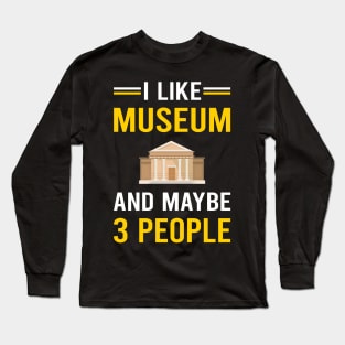3 People Museum Long Sleeve T-Shirt